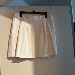 Banana Republic Cream Mini Skirt